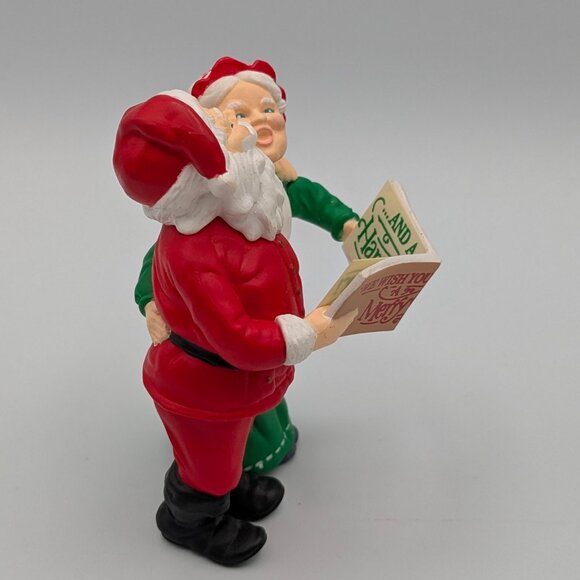 Hallmark Keepsake Holiday Duet 1989, 4th in the Mr. and Mrs. Claus Series - Picture 3 of 11